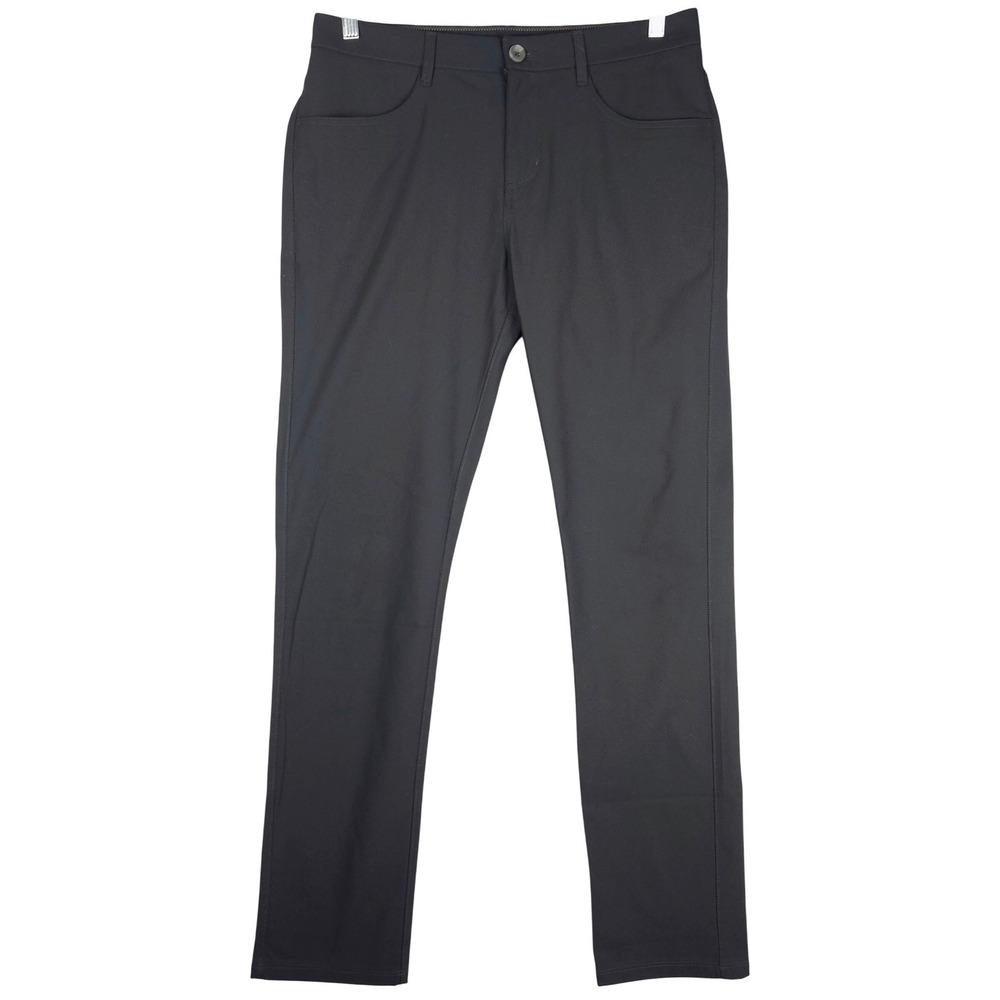 Vuori Men's Black Meta Chinos